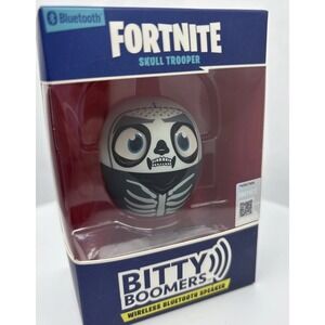 Bitty Boomers Fortnite Skull Trooper‎ Wireless Bluetooth Speaker New In Package